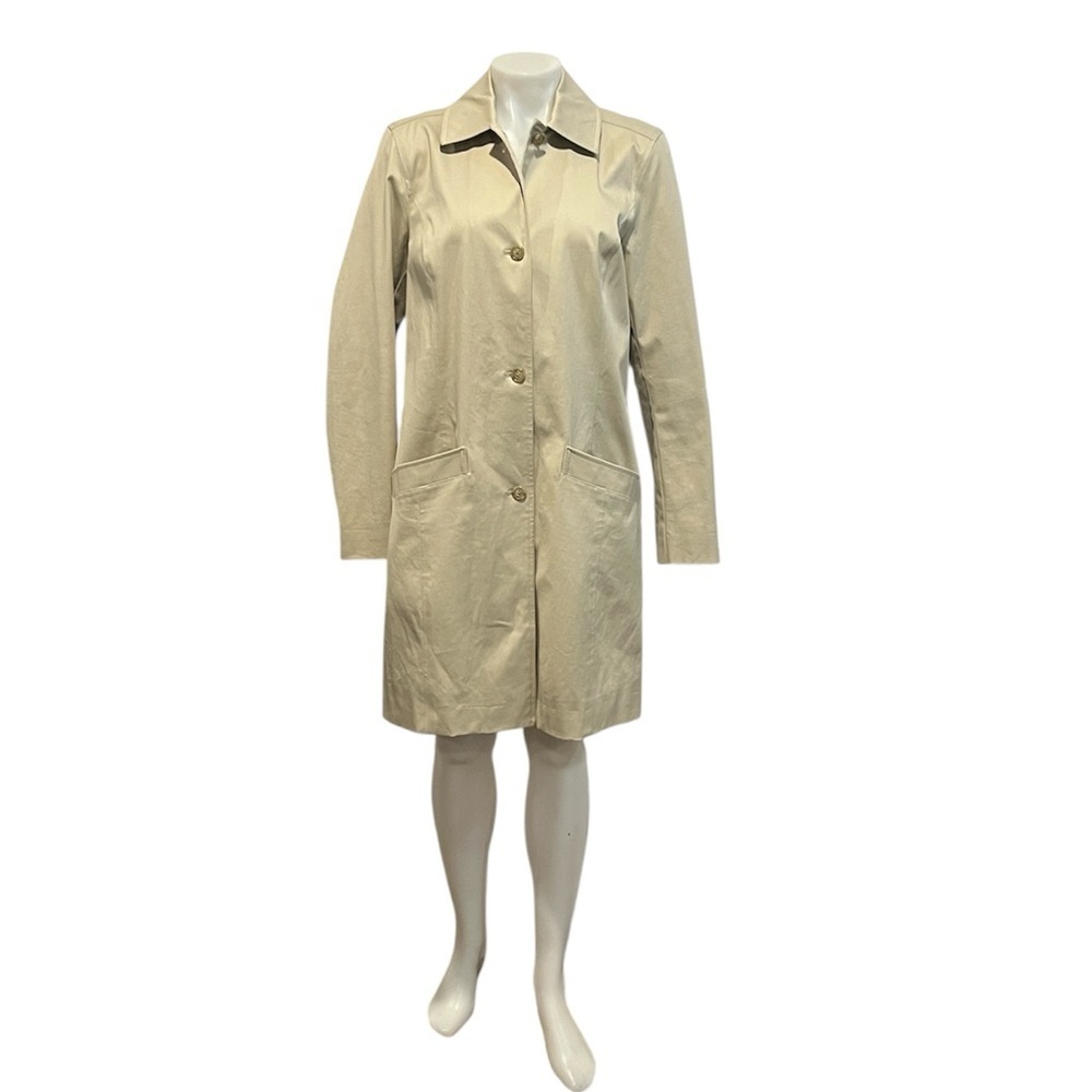346 Brooks Brothers women’s tan trench coat size 10
